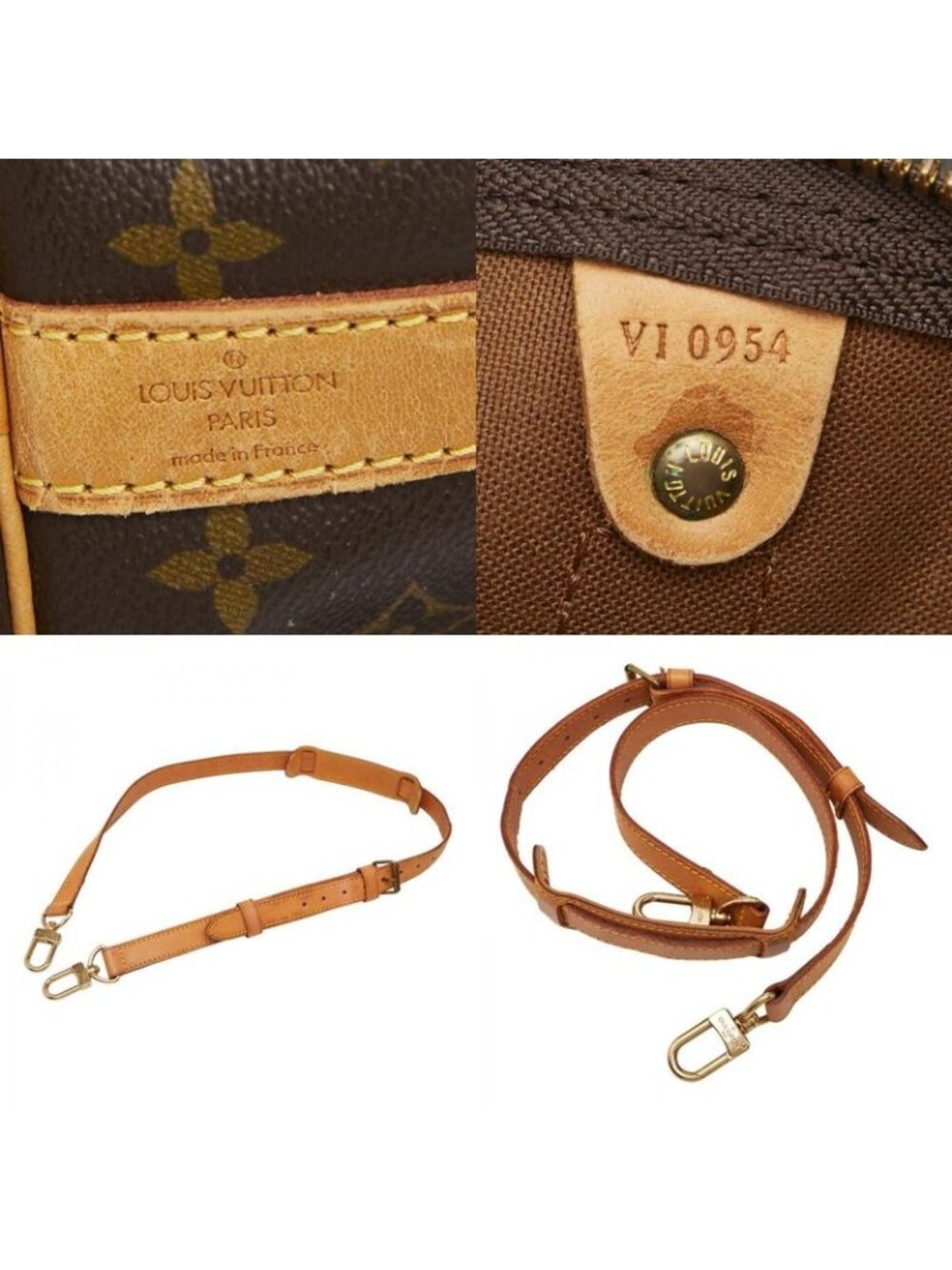 Louis Vuitton Monogram Keepall Bandouliere 60 Boston Bag 2-Way - Picture 10 of 10